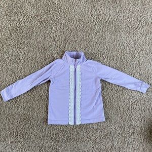Kids Purple Lilly Pulitzer Little Leona Zip Up Jacket